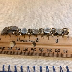 2" Vintage, Gold Tone,  bracelet